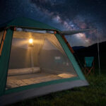 Quick-opening storm-proof portable foldable outdoor tent - Image 3