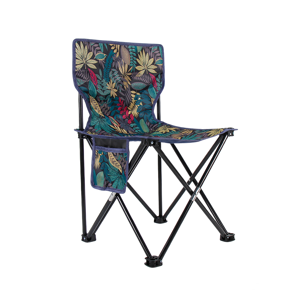Folding Chair 1 Maple Blue Folding Chair - Image 1