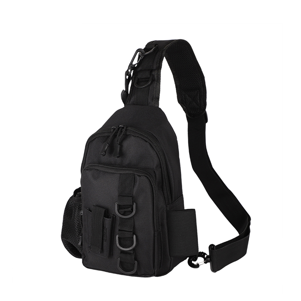 Lure bag black Sling Bag Crossbody Portable Tackle Backpack - Image 1