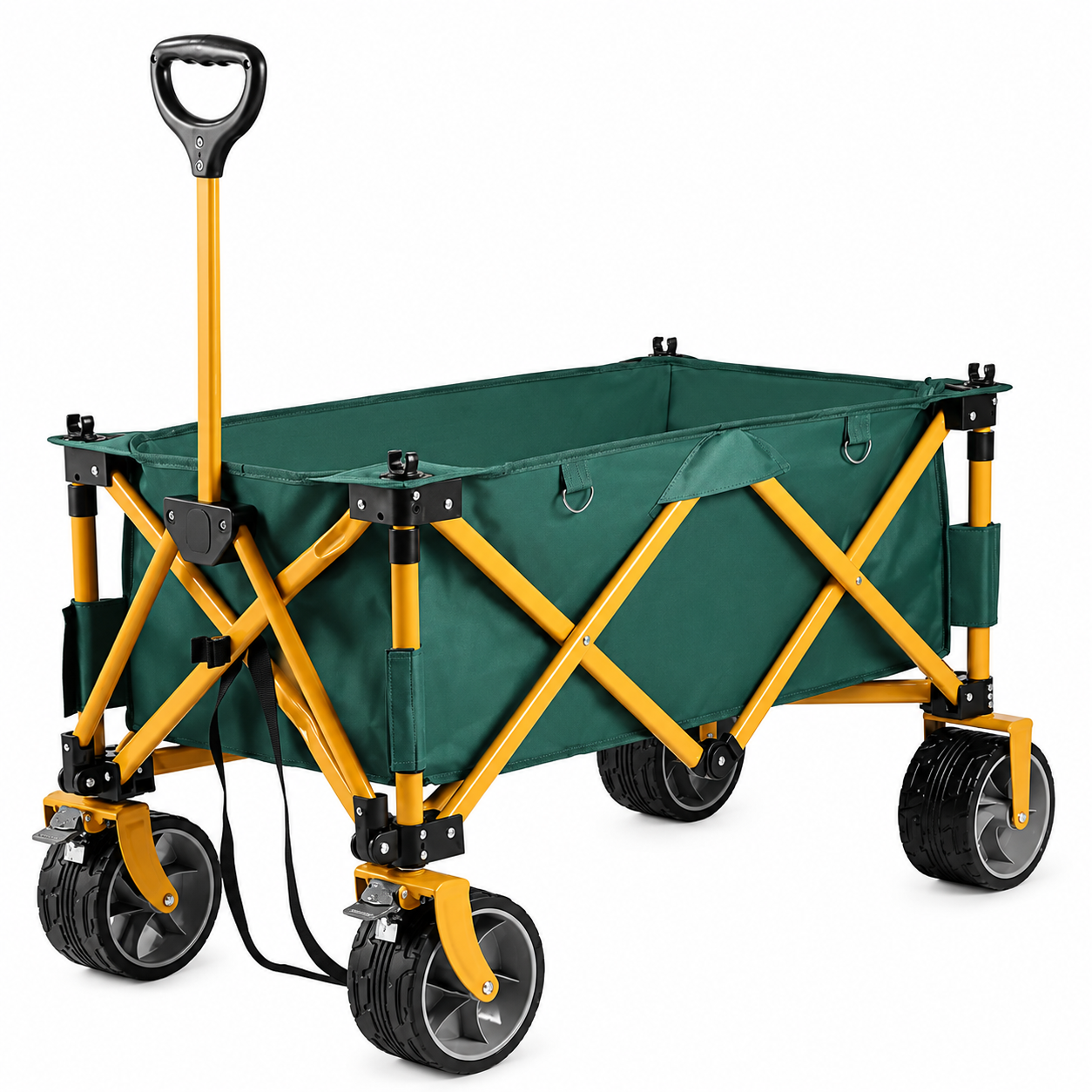 01-绿色 Lightweight Foldable Camper –green- Perfect for Weekend Getaways & Outdoor Fun - Image 1