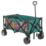 Heavy-Duty Foldable Wagon-blue - Image 2