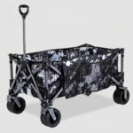 Heavy-Duty Foldable Wagon-Black and red - Image 3