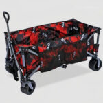Heavy-Duty Foldable Wagon-Black and red