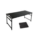 Portable Tactical Camp Table  Lightweight Folding Design Large Surface & Stable Frame